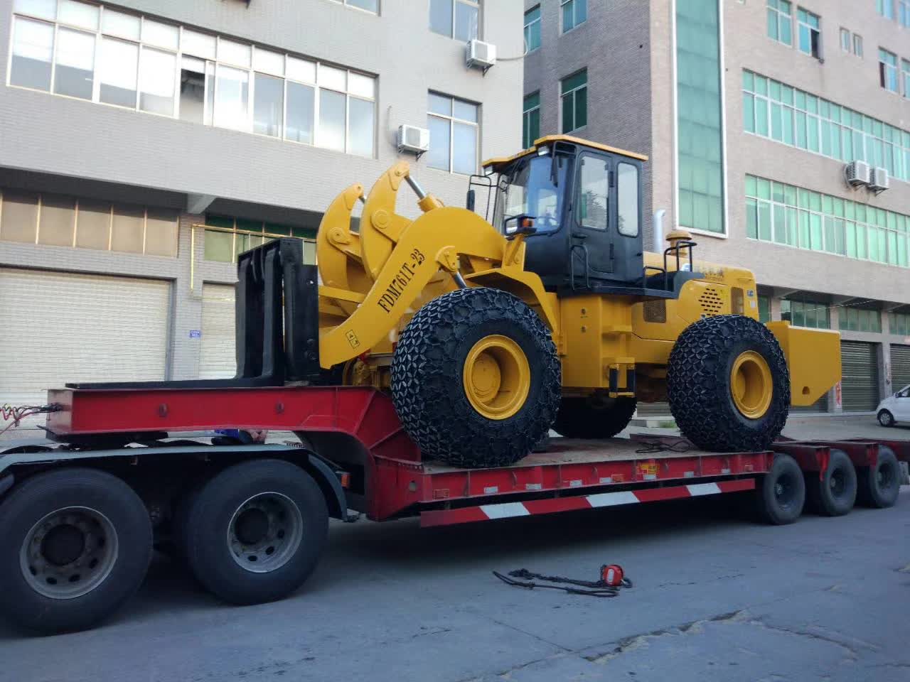 23t forklift loader sent to nanning guangxi, china