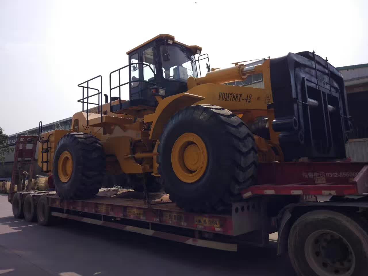 42 ton block handler sent to namibia